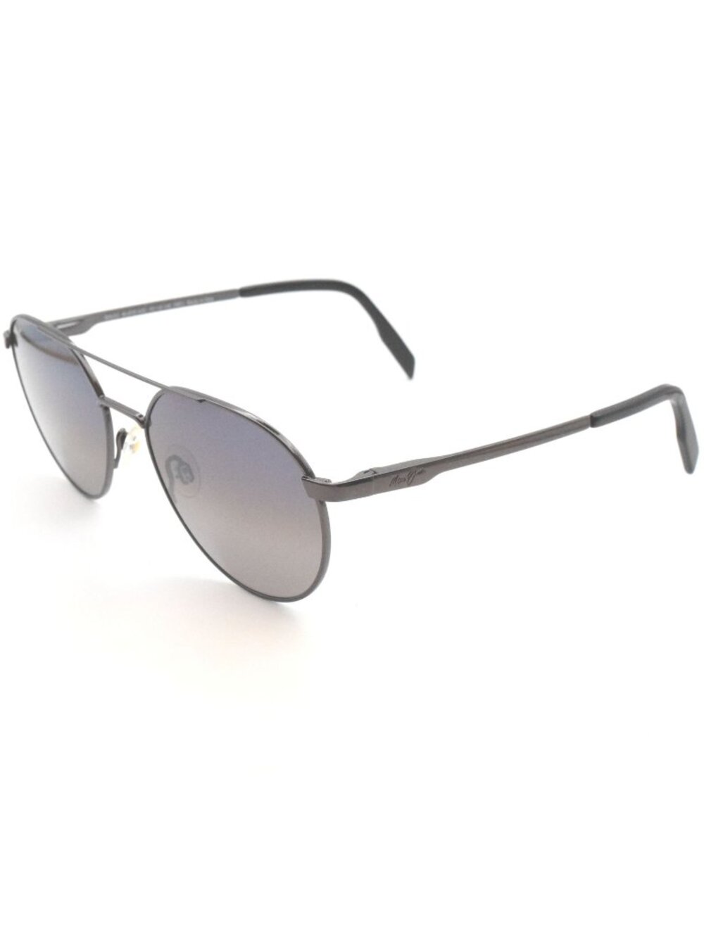 Maui Jim MJ 830-02C Watefront Ruthenium / Dual Mirror Blue to Silver Lenses